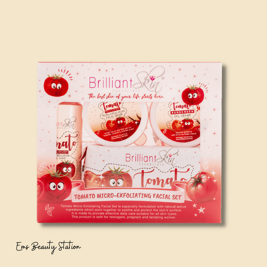 Brilliant Skin Tomato Micro-Exfoliating Facial Set