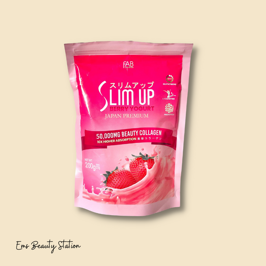 SlimUp Berry Yogurt with 50,000mg Collagen, Prebiotics and Glutathione